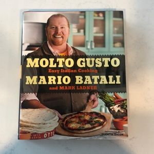 Signed Mario Batali Cookbook - Molto Gusto